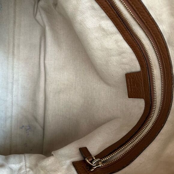 Gucci brown dome Bree tote - Picture 3 of 16